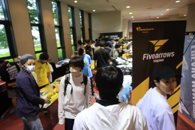 香川ファイブアローズ様グッズ売り場