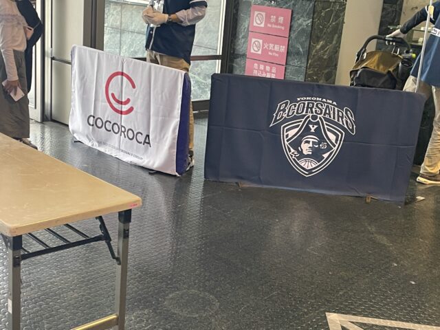 防球柵カバー横浜ビーコルセアーズ