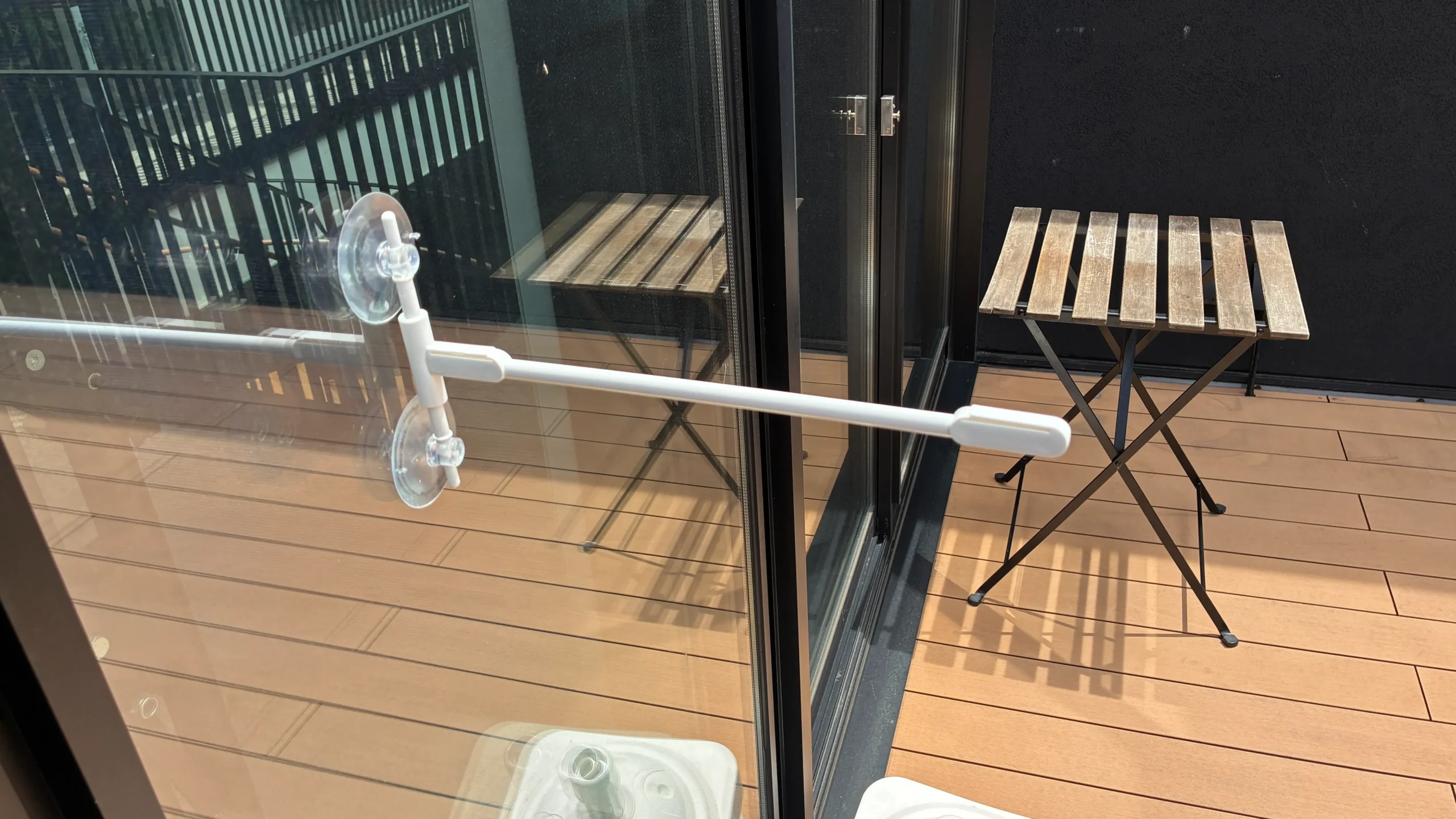 吸盤ポールフラッグ　旗部分外した画像