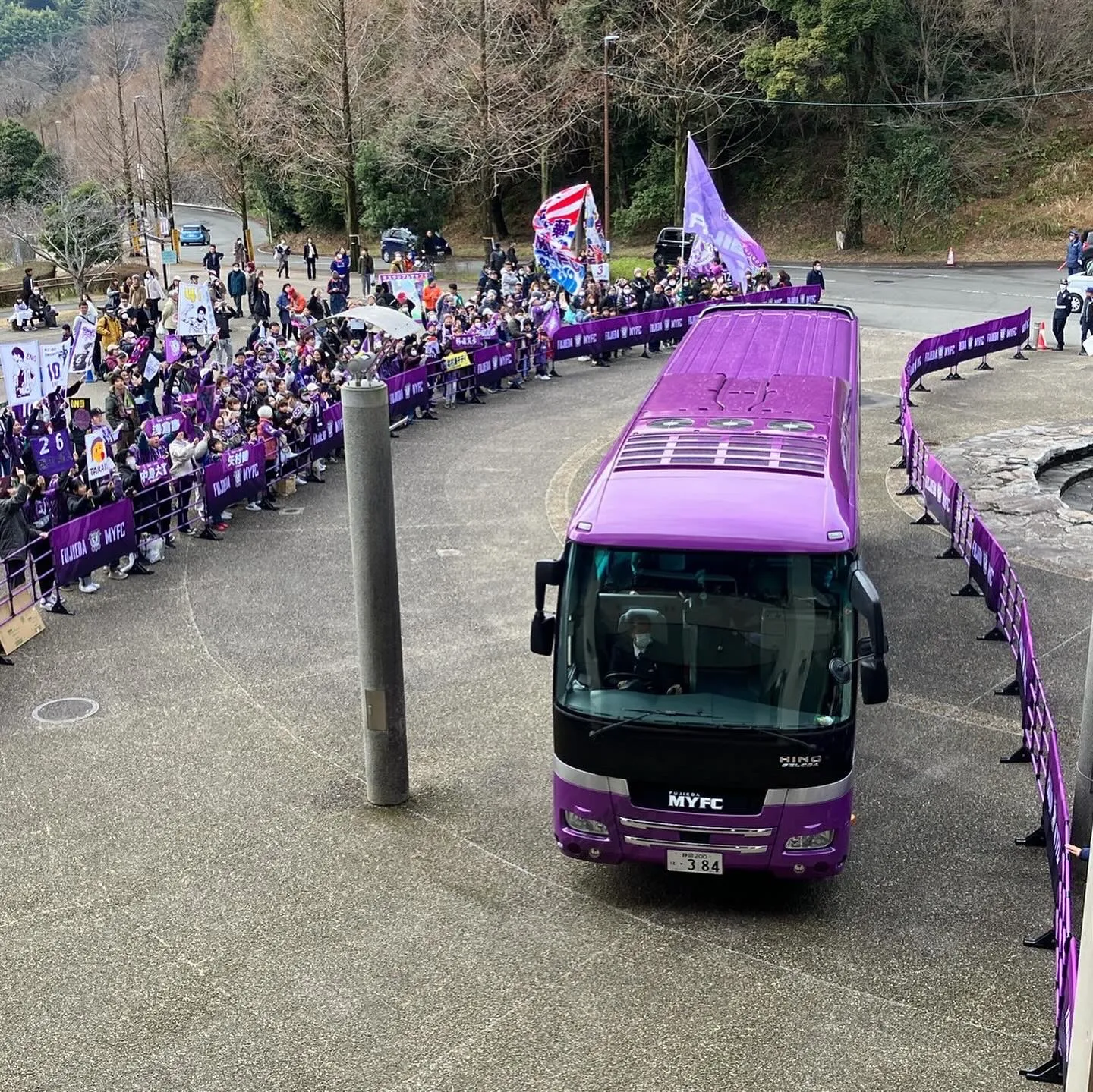 株式会社藤枝MYFC様の会場装飾。