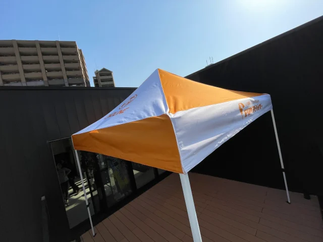 エンドライン株式会社のオリジナルテント