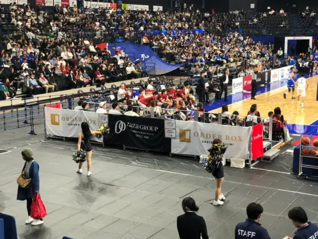 ライジングゼファー福岡
バスケットボール Bリーグ 会場装飾