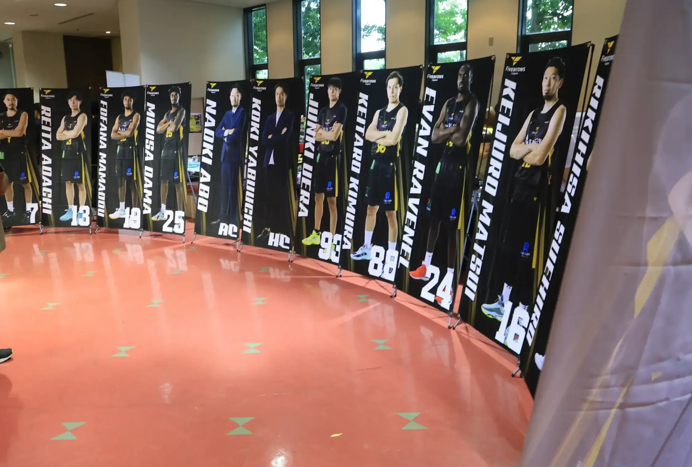 香川ファイブアローズ Xバナー