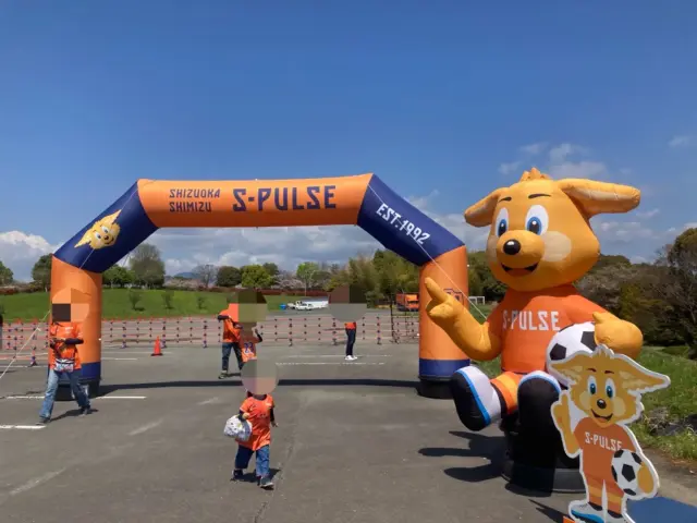 清水エスパルス　Jリーグ　サッカー　プロスポーツ　会場装飾