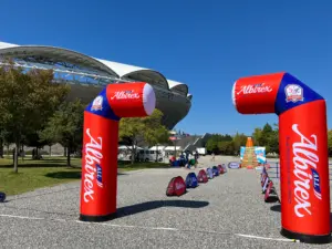 モリアゲ誘導！ジャパン・スポーツ・ラボラトリー様の会場装飾