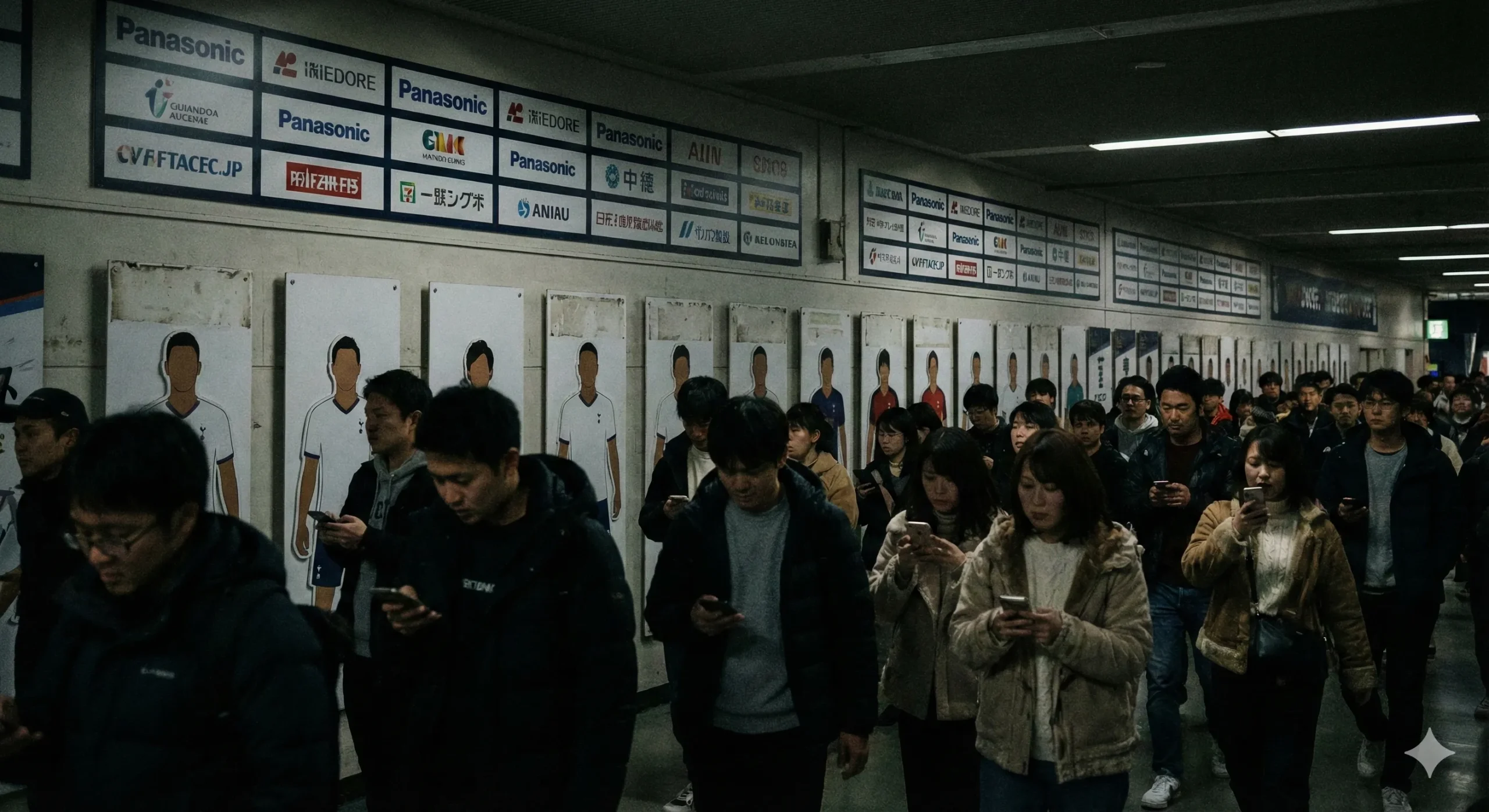 誰もスポンサー掲出を見ないイメージ画像