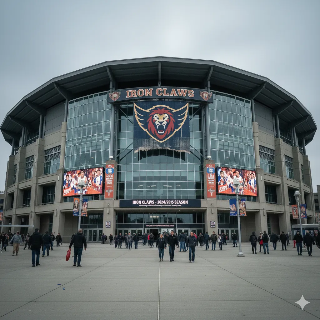 変わり映えの無いスタジアム 