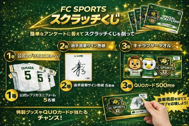 退場導線で飲料を配布し、アンケートからスクラッチ参加へつなぐスポンサーアクティベーションのイメージ