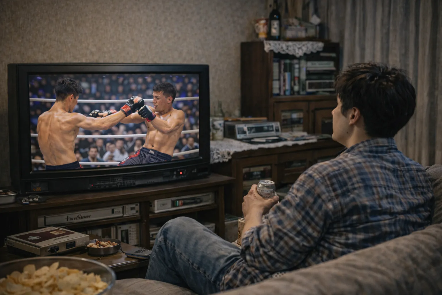 格闘技観戦　テレビ、雑誌　90年代　地上波放送