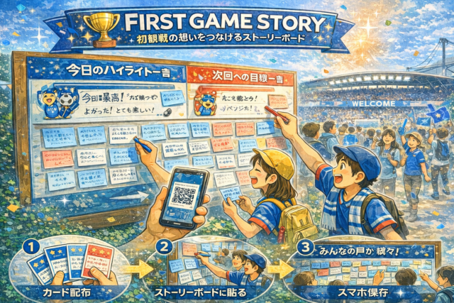 スポーツ観戦　スポーツ　会場装飾　リピーター　スポーツアクティベーション 初観戦