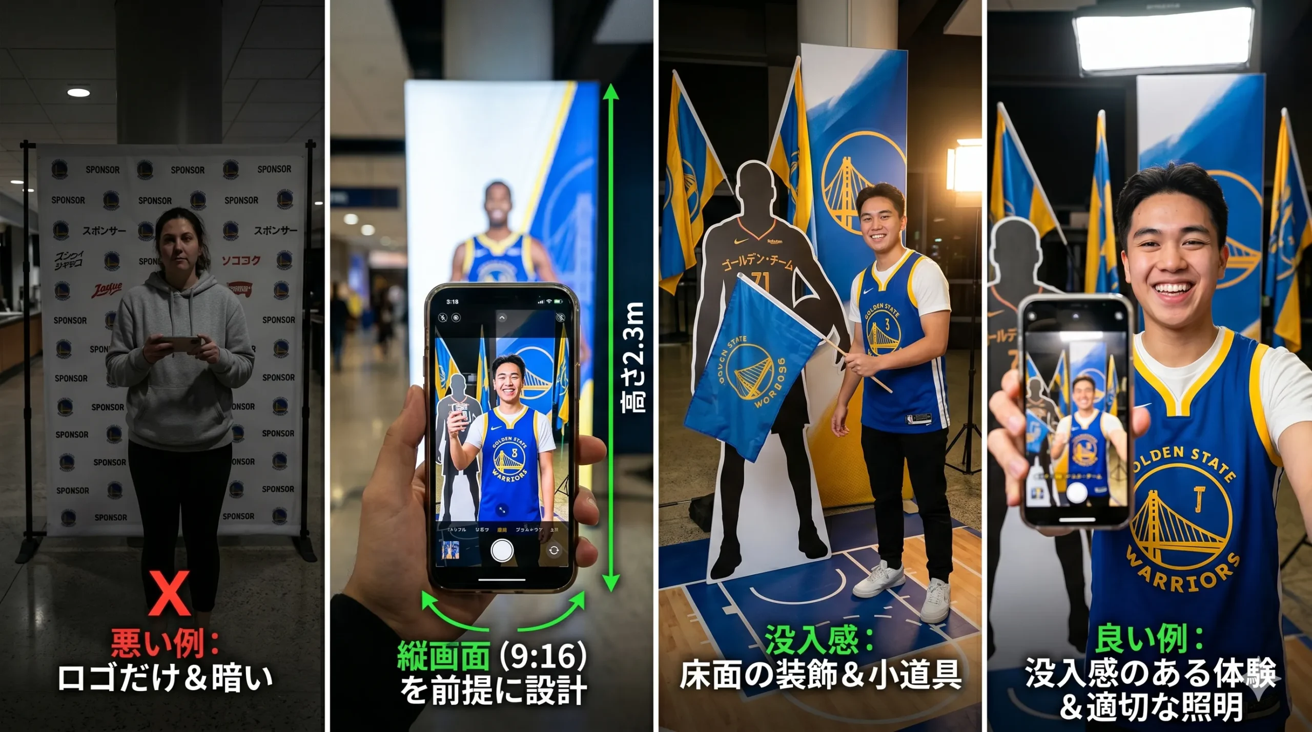 スポーツ観戦　スポーツ　会場装飾　リピーター　スポーツアクティベーション　初観戦