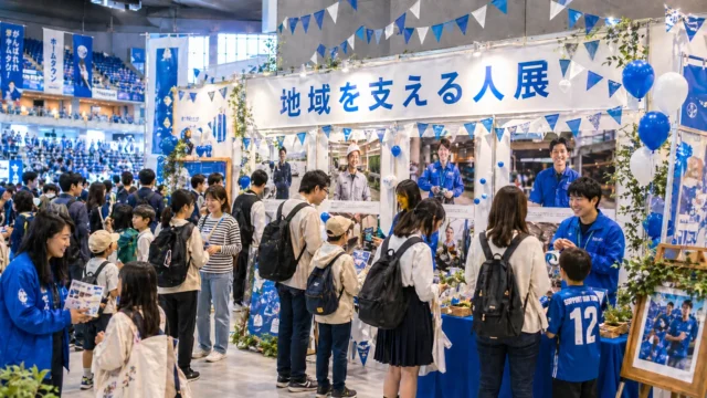 スポーツ　会場装飾　スポンサーアクティベーション　展示会　地域企業展示会