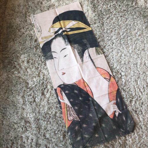 オリジナルデザインを印刷した手ぬぐい