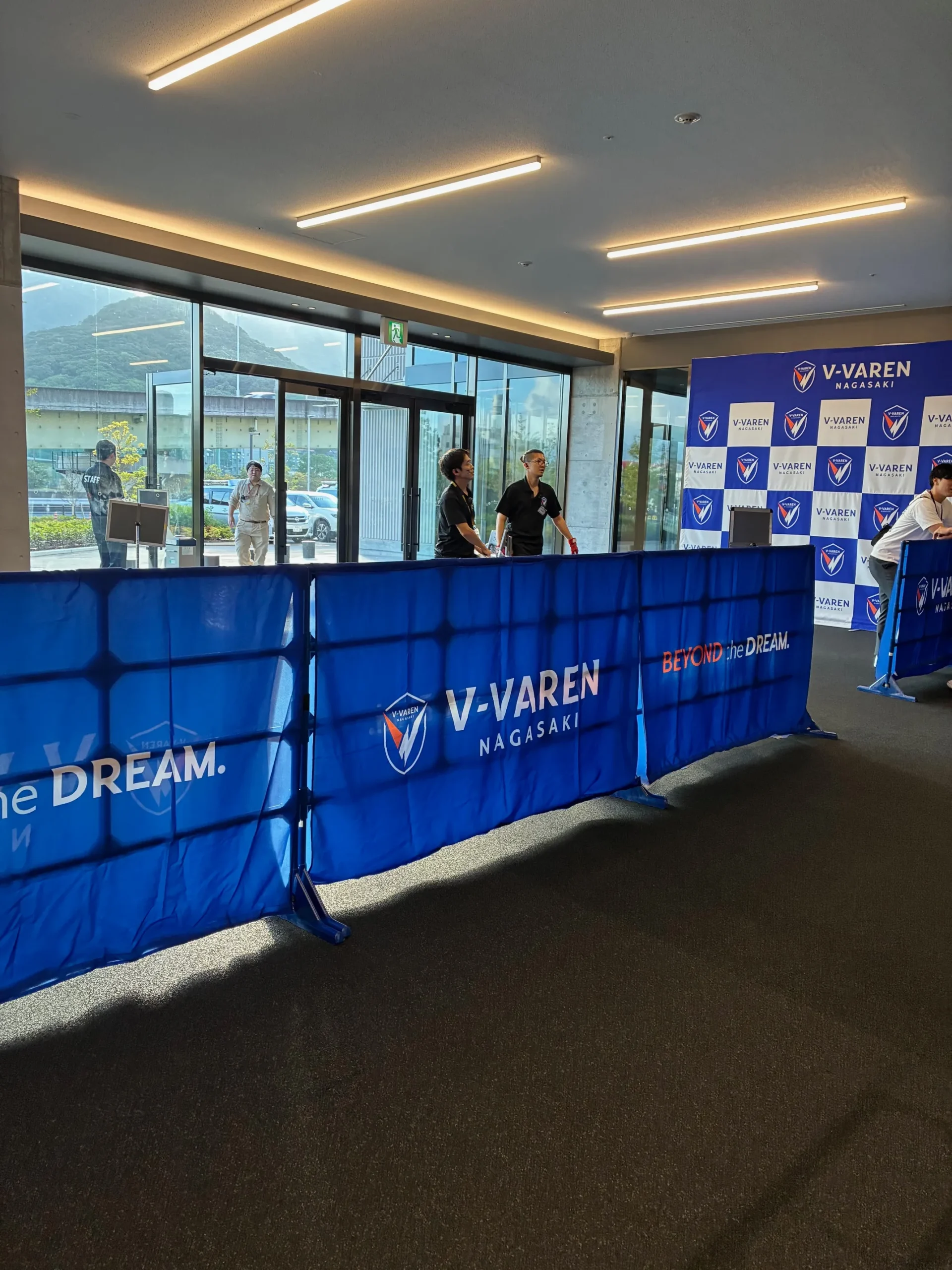 V・ファーレン長崎　イレクターフェンスカバー